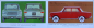 Preview: Fiat 1300 - 1500 Modellprogramm 1964 Automobilprospekt (10371)